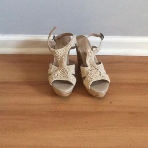 Audrey Brooke Wedge heel Sandals
